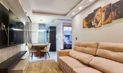 Apartamento Semi Mobiliado, 2 quartos e 1 vaga para carro