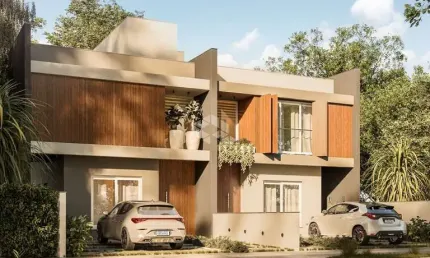 Casa sobrado nova - 145,87 m² - 3 quartos (1 suite) capão da canoa - bairro zona nova