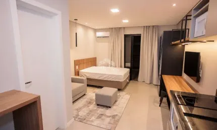 Apartamento jk / stúdio 24,7m² + 1 box - mobiliado junto a feevale em novo hamburgo