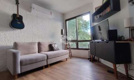 Apartamento de um dormitório, com área privativa 45,79m2 e área total 67,20m2