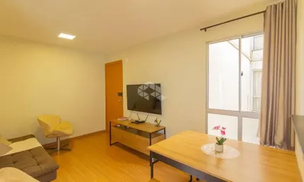 Apartamento 2 dormitórios, mobiliado, vaga de garagem - bairro são josé
