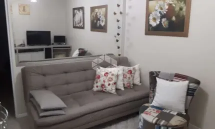 Apartamento 1 dormitório semi mobiliadobairro vila ipiranga