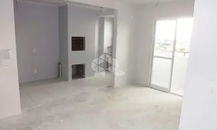 Apartamento com 03 dormitórios, sacada e churrasqueira com 2 vagas em caxias do sul