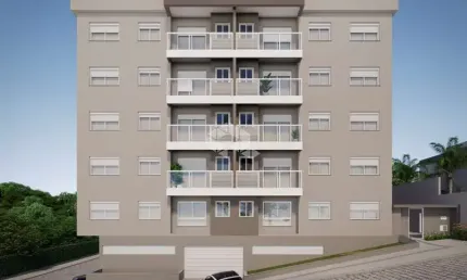 Apartamento em construção com 02 dormitórios no bairro imigrante