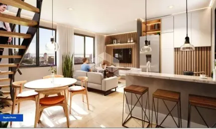 Apartamento de 01 dormitório com garagem no bairro floresta em porto alegre/rs