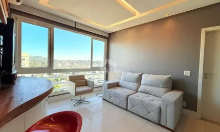 Apartamento à venda no Condomínio Allure Condominium Club com 02 dormitórios e 02 vagas na rua Felizardo no bairro Jardim Botânico em Porto Alegre/RS.