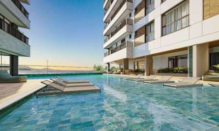 D/VERT RESIDENCE CLUB |  Amplo apartamento com 3 dormitórios, sendo 3 suítes, 2 vagas de garagem - Praia Comprida em São José/SC.