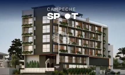 Apartamento spe em construção com vista para o mar,  1 dormitório no bairro campeche em florianópolis/sc.