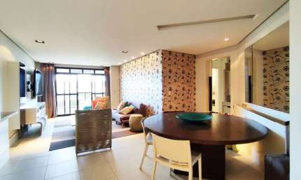APARTAMENTO SEMIMOBILIADO COM 3 QUARTOS SENDO 1 SUÍTE 2 VAGAS DE GARAGEM NO BAIRRO COQUEIROS EM FLORIANÓPOLIS/SC