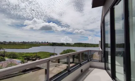 APARTAMENTO DE ALTO PADRÃO NO ÁTICO COM 3 QUARTOS SENDO 1 SUÍTE E VISTA PARA O MAR NO CAMPECHE FLORIANÓPOLIS/SC