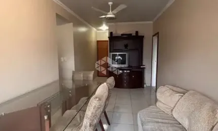 Apartamento com 2 quartos 1 vaga de garagem e sacada no estreito em florianópolis