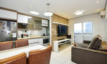 APARTAMENTO MODERNO COM 2 QUARTOS SENDO 1 SUÍTE E 1 VAGA DE GARAGEM EM BARREIROS SÃO JOSÉ