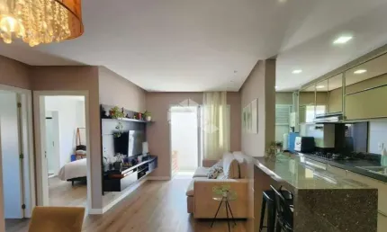 APARTAMENTO COM 2 SUÍTES 1 VAGA DE GARAGEM COM HOBBY BOX ÁREA DE LAZER COMPLETA NO ABRAÃO EM FLORIANÓPOLIS