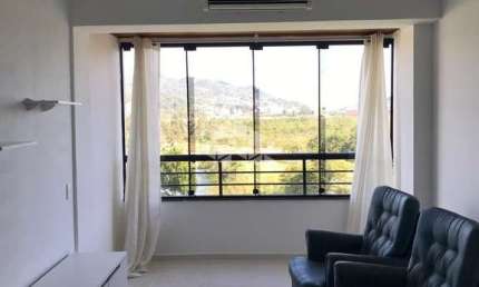 APARTAMENTO COM 2 QUARTOS VISTA PANORÂMICA E LAZER COMPLETO NO ITACORUBI FLORIANÓPOLIS
