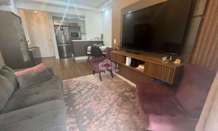 APARTAMENTO SEMIMOBILIADO COM 2 QUARTOS 2 VAGAS E VISTA PANORÂMICA NO ITACORUBI
