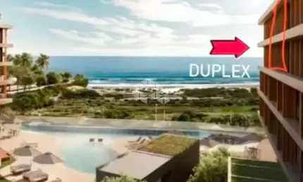 APARTSMENTO COM 3 SUÍTES E 2 VAGAS DE GARAGEM COM VISTA PARA O MAR NO CAMPECHE EM CONDOMÍNIO COMPLETO
