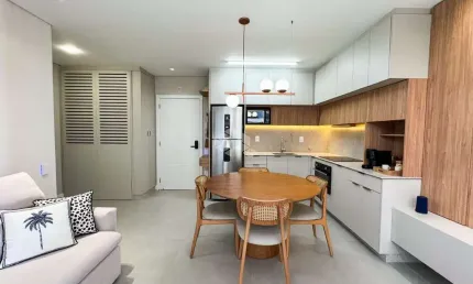 Apartamento semimobiliado 1 quarto lazer completo estreito florianópolis