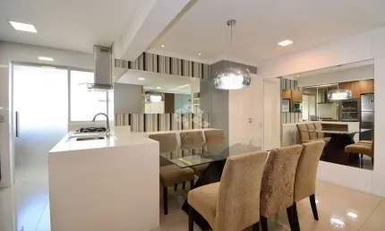 APARTAMENTO MOBILIADO COM 3 QUARTOS  SENDO 1 SUÍTE E SACADA GOURMET NO JARDIM ATLÂNTICO