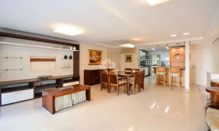 Apartamento mobiliado com 3 suítes e espaço gourmet na agronômica florianópolis
