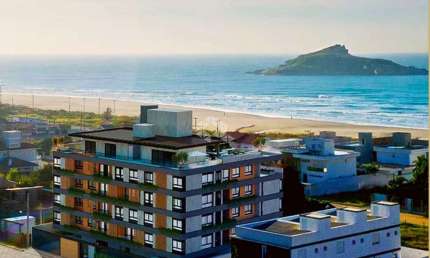 Apartamentos à venda em Imbituba com vista para o mar à uma quadra da praia e área de lazer completa