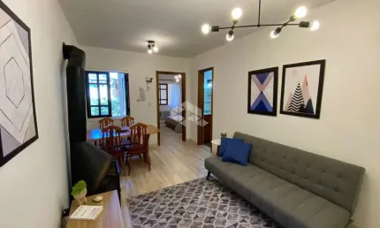 Apartamento com 1 dormitório (quarto), 44,27m² no centro de Canela