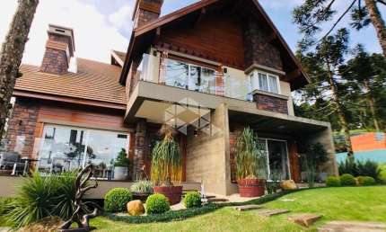 Casa 5 suítes, 567m² privativos, no Condomínio Aspen Mountain, em Gramado