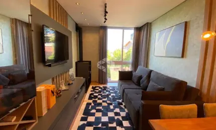 Apartamento com 1 dormitório, 45,99m², decorado e mobiliado no bairro Avenida Central.
