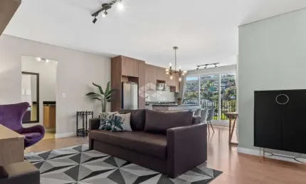 Apartamento 2 dormitórios, novo, mobiliado, 80,71m², 1 vaga, próximo ao Centro de Gramado