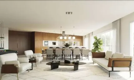 Apartamento 3 suítes, 1 vaga, 113m² privativos, a 6 minutos da rua coberta de gramado