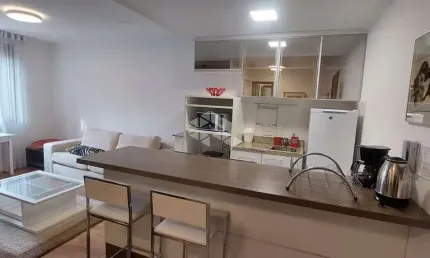 Apartamento 01 dormitorio, com 42,22 m2, com 01 vaga no knorrville em gramado