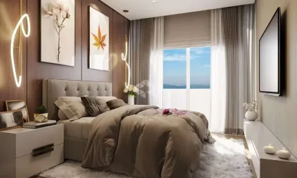 Apartamento 2 suítes + lavabo, 78,97m² privativos, 1 vaga de garagem, no Bairro Central,