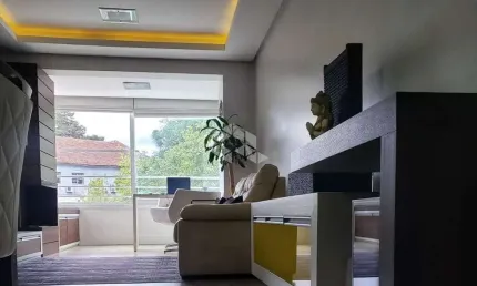 Apartamento 01 dormitorio no centro de gramado com 64,71m2