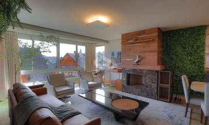 Apartamento 4 dormitórios,  310m² privativos, 2 vagas, no Centro de Gramado