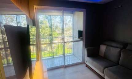 Apartamento mobiliado com 2 quartos e 1 vaga no bairro Santa Rita em Guaíba - RS