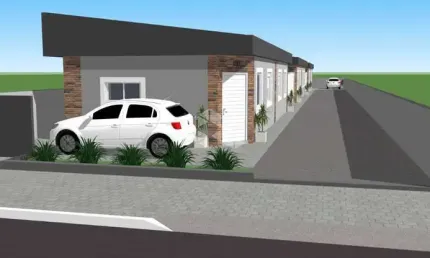 Casa à venda com 2 quartos e 1 vaga no bairro Alegria em Guaiba