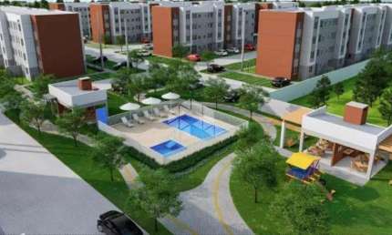 Apartamento à venda, 2 dormitórios, 1 banheiro, bairro Alvorada, Guaíba.