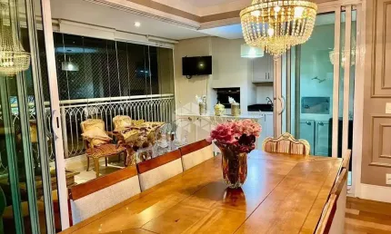 APARTAMENTO NO CONDOMINIO VERTICAL CONQUEST AO LADO DO PARQUE CERET COM 3 SUITES E 4 VAGAS