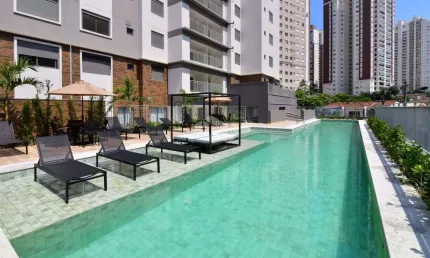 Apartamento no villaggio tatuape pienza com 3 suites e 2 vagas com o sol da manhã