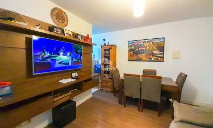 Apartamento com sacada e churrasqueira 56m² 3 dormitórios, 01 vaga, no bairro Igara em Canoas