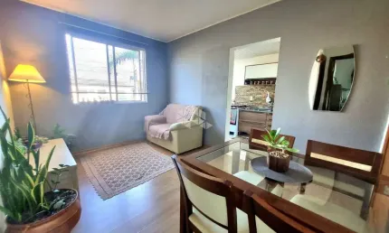 Apartamento 2 dormitórios semi mobiliado Bairro Olaria