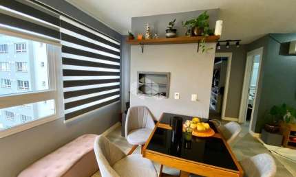 Apartamento dois quartos mobiliado no bairro Fatima, Canoas.