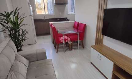 Apartamento totalmente mobiliado 48,27m² 2 dormitórios 01 vaga no bairro Olaria, em Canoas