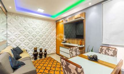 Apartamento semi mobiliado 42m² 02 dormitórios 01 vaga no Bairro São josé, em Canoas