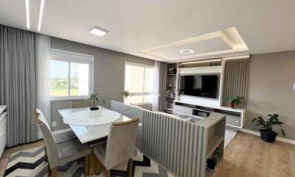 Apartamento 3 dormitórios mobiliado para vender por R$695.000, Marechal Rondon.