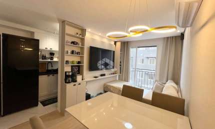 Apartamento de 50m² com 2 Dormitórios semi mobiliado para vender no Bairro Igara, Canoas -por R$ 349.999.