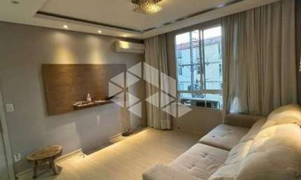 Apartamento semimobiliado, 2 dormitórios, 1 vaga de garagem. Condominio Esteio Belo