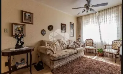 Apartamento com 86m² privativos, 2 quartos, 1 vaga coberta e escriturada, à venda no bairro são joão, porto alegre/rs