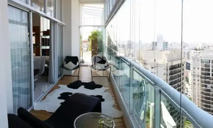 Apartamento em cerqueira cesar com 187m² com 1 suíte, 1 quarto e 2 vagas