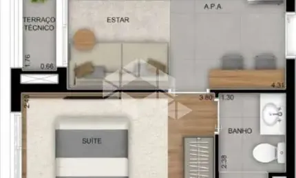 Studio de 28m² em Jardim Prudência com Lazer Completo!