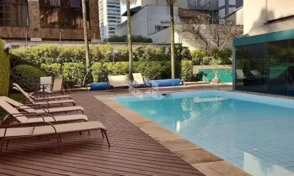 Apartamento duplex em pinheiros e 102m² com lareira, 2 suítes e 2 vagas